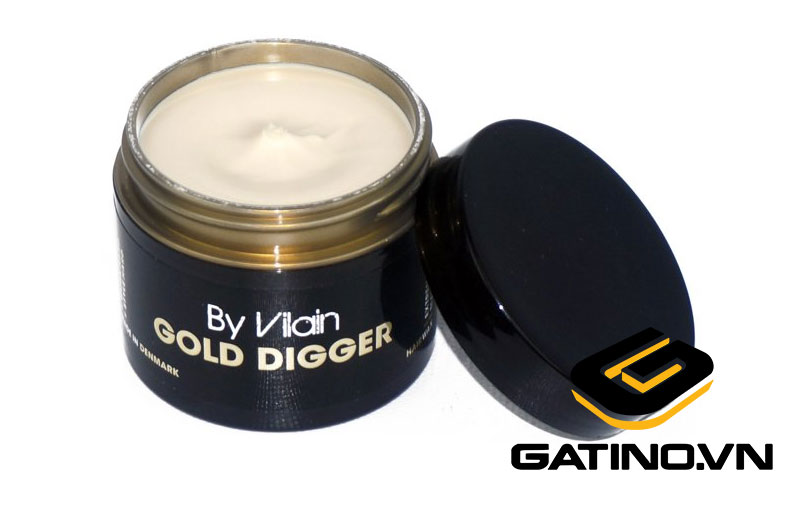 Sáp vuốt tóc By Vilain Gold Digger có chất sáp dạng Cream mềm mịn, dễ đánh tan