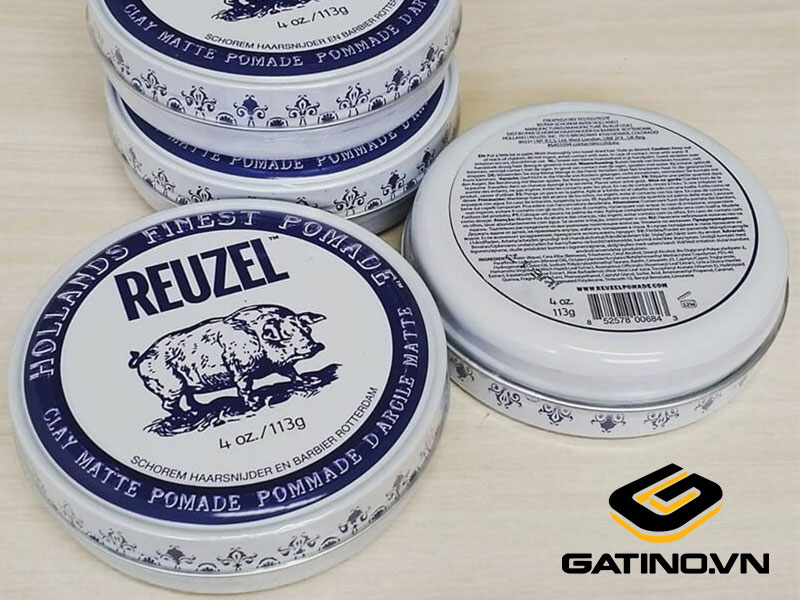 Thiết kế vỏ hộp của Reuzel Clay Matte Pomade