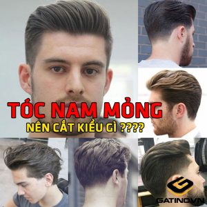Tóc nam mỏng nên cắt kiểu gì đẹp?