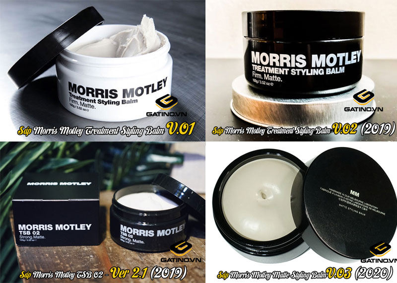 Các phiên bản của sáp Morris Motley Matte Styling Balm
