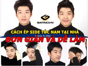 Cách ép side tóc nam tại nhà đơn giản và dễ làm