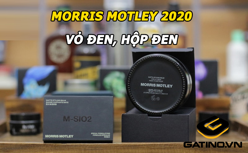 Morris Motley 2020 với thiết kế vỏ đen, hộp đen đồng bộ