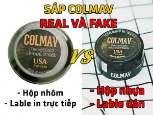 Sáp Colmav thật và giả