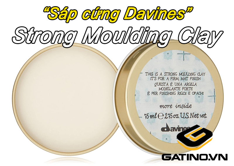Chất sáp của Davines Strong Moulding Clay