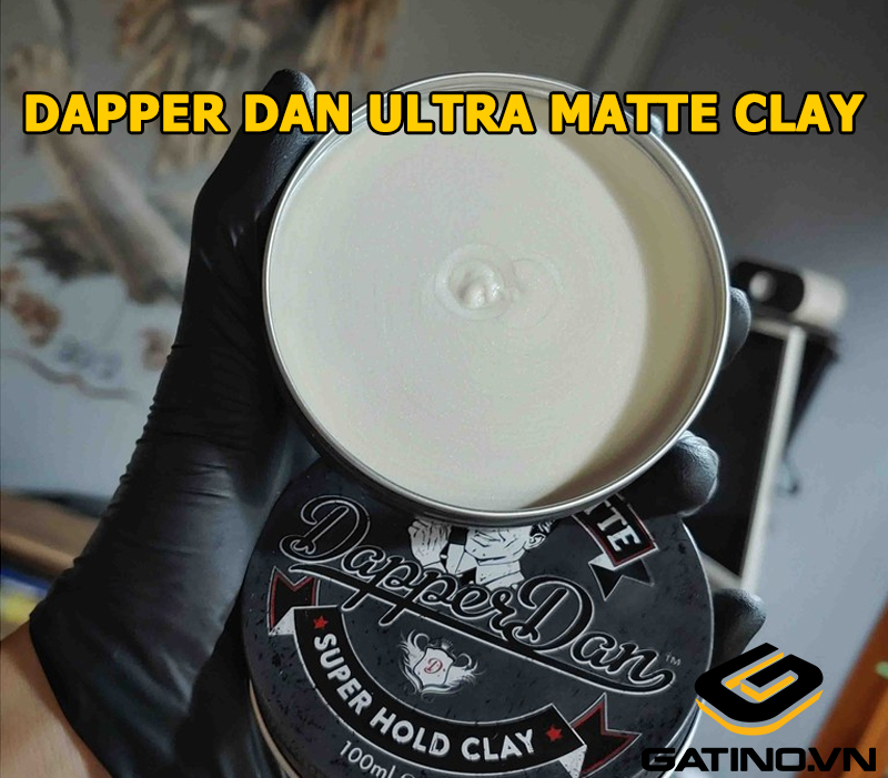 Cấu tạo chất sáp của Ultra Matte Clay ở dạng Paste dễ lấy, dễ đánh tan