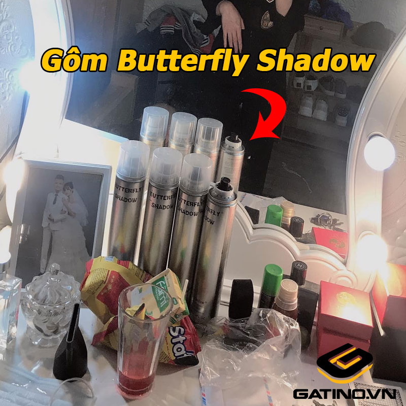 Gôm xịt tóc Butterfly Shadow giá rẻ được rất nhiều người sử dụng