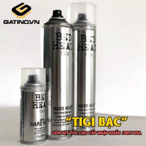 Gôm xịt tóc Tigi bạc nhập khẩu 100% USA (Mỹ)