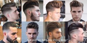 Sáp vuốt tóc nam bóng hay không bóng