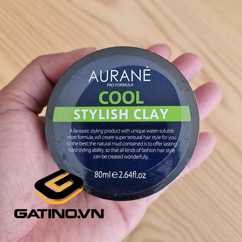 Wax for man  Chuyên sáp vuốt tóc chính hãng  Aurane Cool Stylish Clay  tặng lược  dầu gội Aurane 40ml