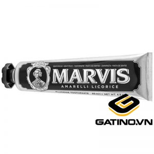 Kem đánh răng Marvis Amarelli Mint Màu đen 85ml