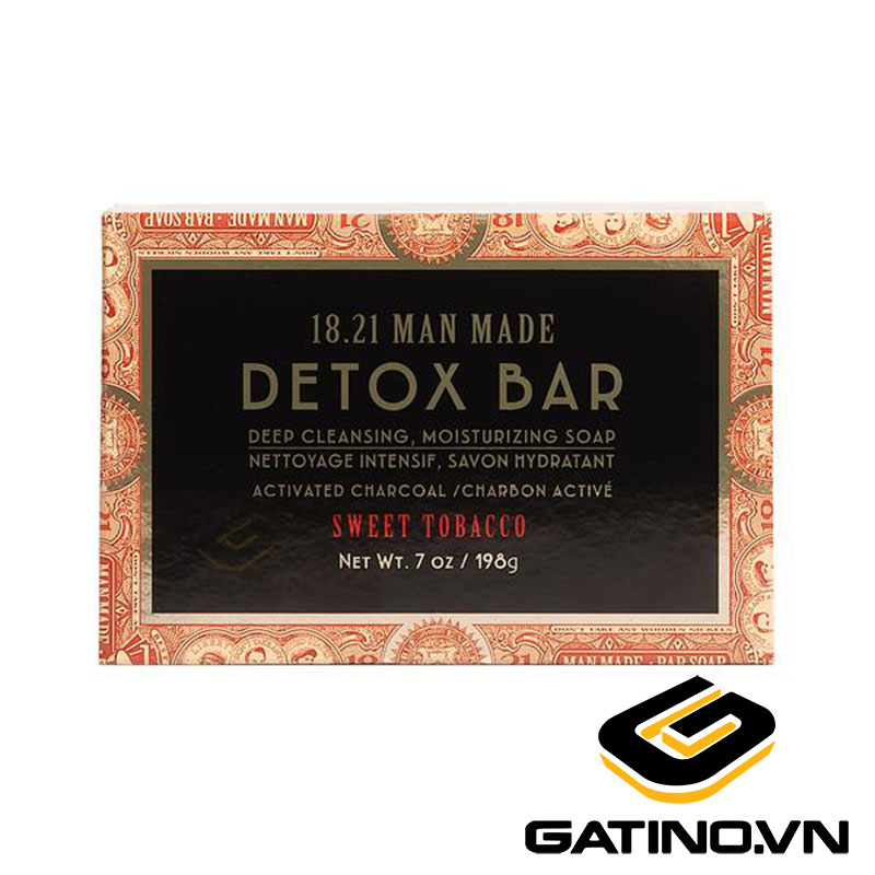 Xà bông tắm 18.21 Man Made Detox Bar