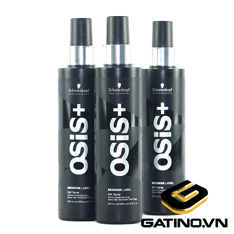 Xịt tạo phồng Osis+ Session Label Salt Spray