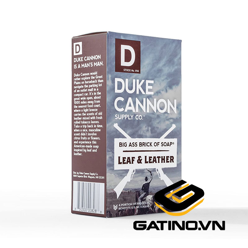 Mùi hương Duke Cannon Big Ass Brick Of Soap – Leaf and Leather