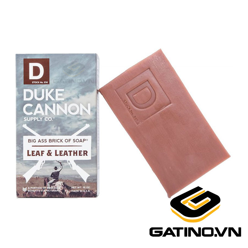 Xà phòng tắm Duke Cannon Body Soap Leaf & Leather chính hãng