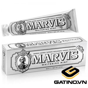 Kem đánh răng Marvis Whitening Mint Màu trắng bạc 85ml