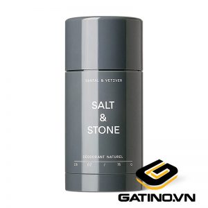 Lăn Khử Mùi Salt & Stone Vetiver & Cedarwood Natural Deodorant