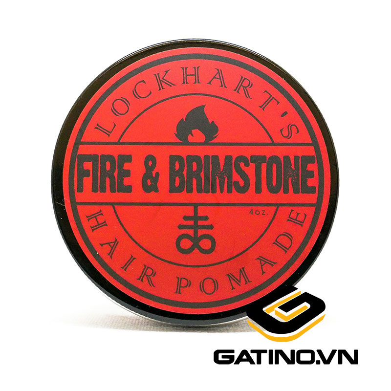 Lockhart’s Fire And Brimstone Heavy Hold Pomade - Version 2020