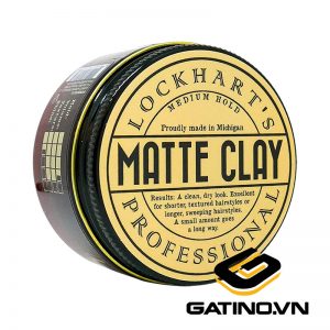 Sáp vuốt tóc Lockhart’s Professional Matte Clay