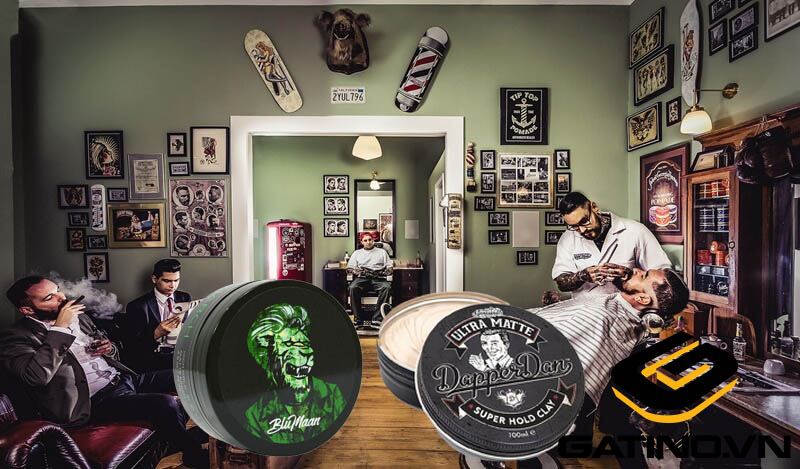 sáp vuốt tóc nam barber shop