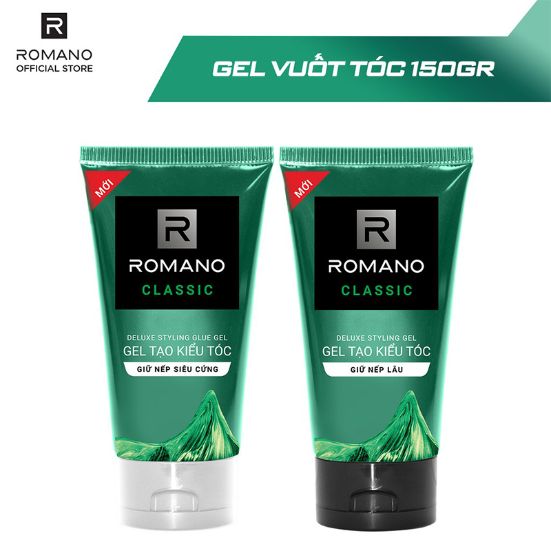 Mua Gel Vuốt tóc Romano 150g Classic Giữ Cứng Tóc  10203  Tiki