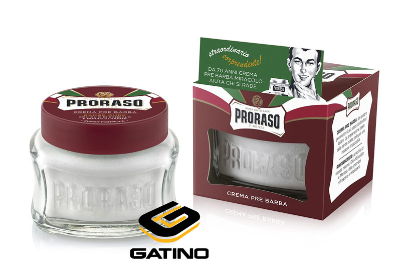 Proraso Nourishing Pre-Shave Cream (màu đỏ)
