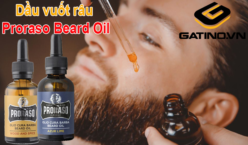 Dầu vuốt râu Proraso Beard Oil – 4 phiên bản