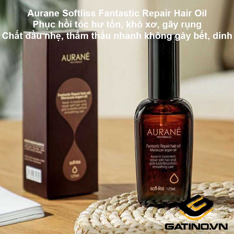 Tinh dầu Aurane Softliss Fantastic Repair Hair Oil