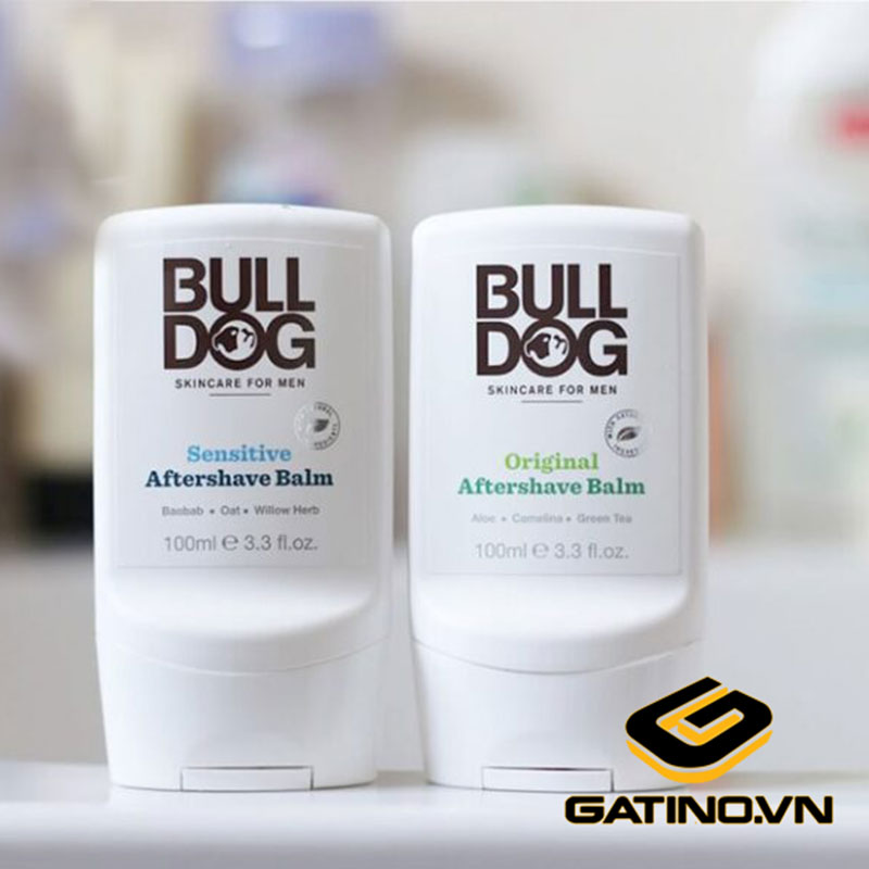 Bulldog Aftershave Balm 100ml – Kem dưỡng sau cạo râu Bulldog: Original, Sensitive chính hãng