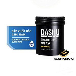Sáp vuốt tóc Dashu For Men Original Super Mat Wax 100ml chính hãng