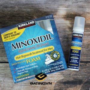 Thuốc mọc râu Kirkland Minoxidil Foam 5% (Dạng bọt) (2)