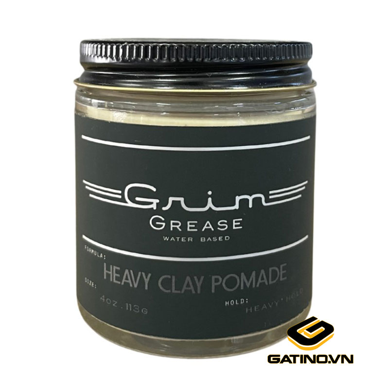 Sáp vuốt tóc Grim Grease Heavy Clay 113g chính hãng