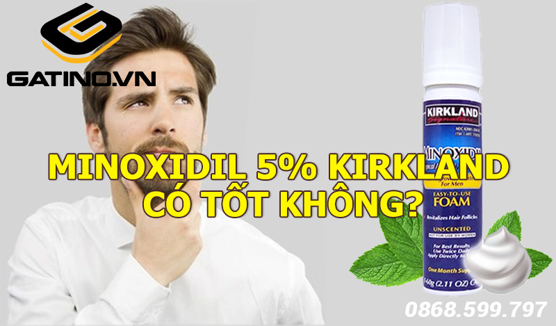 Minoxidil 5% Kirkland có tốt không?