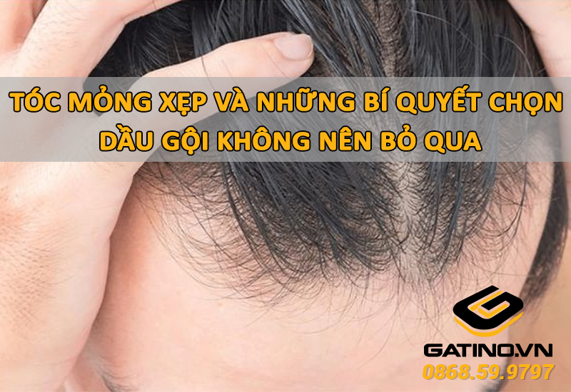 Tóc mỏng xẹp và những bí quyết chọn dầu gội không nên bỏ qua