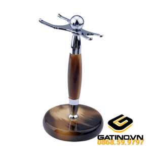 bộ cạo râu Bộ cạo râu Ubersuave Black Chrome Shaving Stand 1