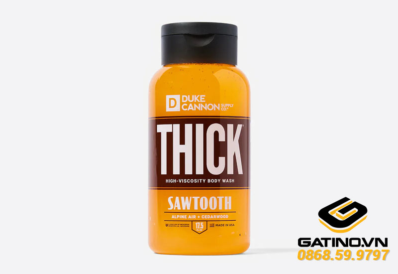 sữa tắm Duke Cannon Thick High-Viscosity Body Wash SawTooth